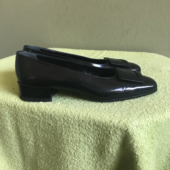 Paloma Italy women’s Back Leather Pumps Heels - Picture 4 of 14